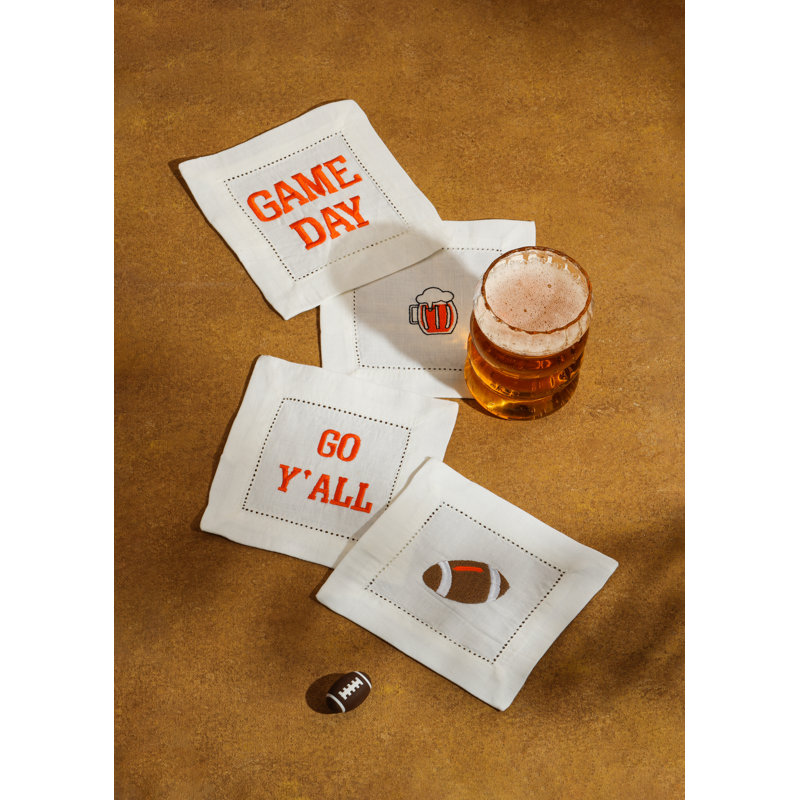 Serviettes de cocktail Football Fever
