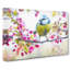 Blue Tit Bird In Spring - Wrapped Canvas Painting-56656865