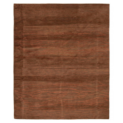 Opulence Brown Rug 6'9" x 8'3"