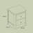 Casablanca 2 Drawer Nightstand-110080808