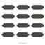 Kite 4" x 12" Beveled Porcelain Wall & Floor Tile-36599772