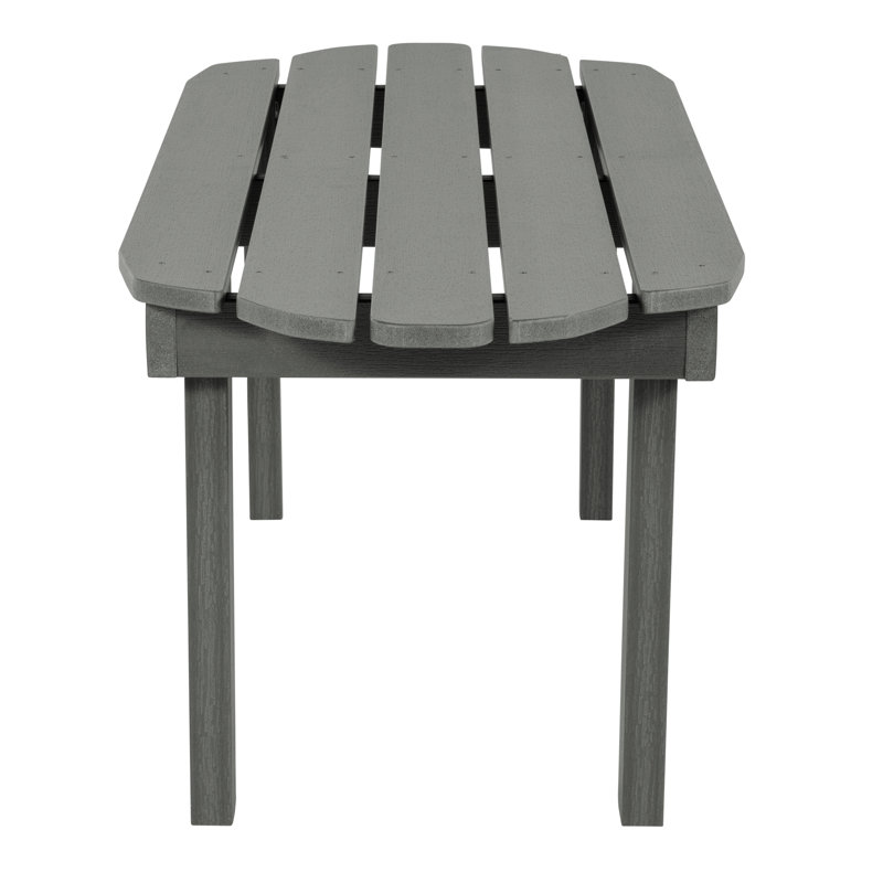 Kimber Outdoor Coffee Table , 45'' in. W 19'' in. D, Federal Blue
