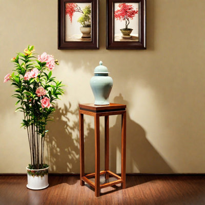 Flower frame rosewood simple restraint waist firm