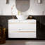 60mm Single Bathroom Vanity with Ceramic Basin