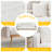 69''Modern Teddy Tufted Convertible Futon Sofa Bed-1463858765