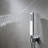 Cube 2-Function Thermostatic Complete Shower Faucet Set-134155026