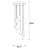 Jovonn 7 - Light Tiered Chandelier