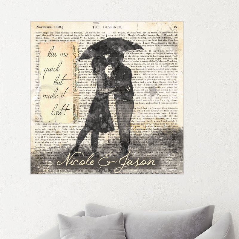 Adhésif décoratif Romance in the Rain II, H 24 po x l 24 po, Oui