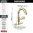 Single Handle Pull Down Bathroom Faucet