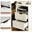40cm W Manufactured Wood Bedside Table