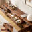 Classic solid wood TV cabinet-107146241