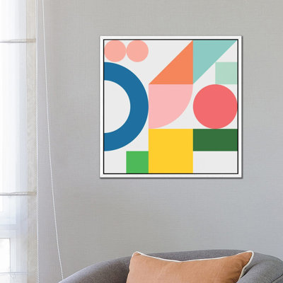 Mid Century V - Print on Canvas
