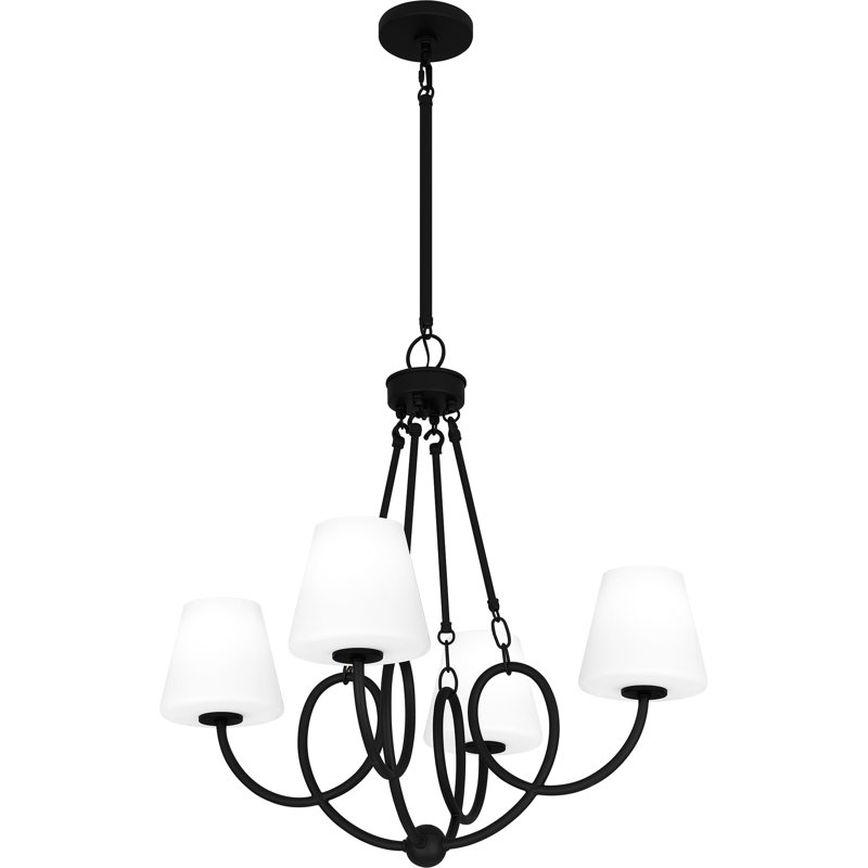 Ruthlee 4 - Light Dimmable Empire Chandelier