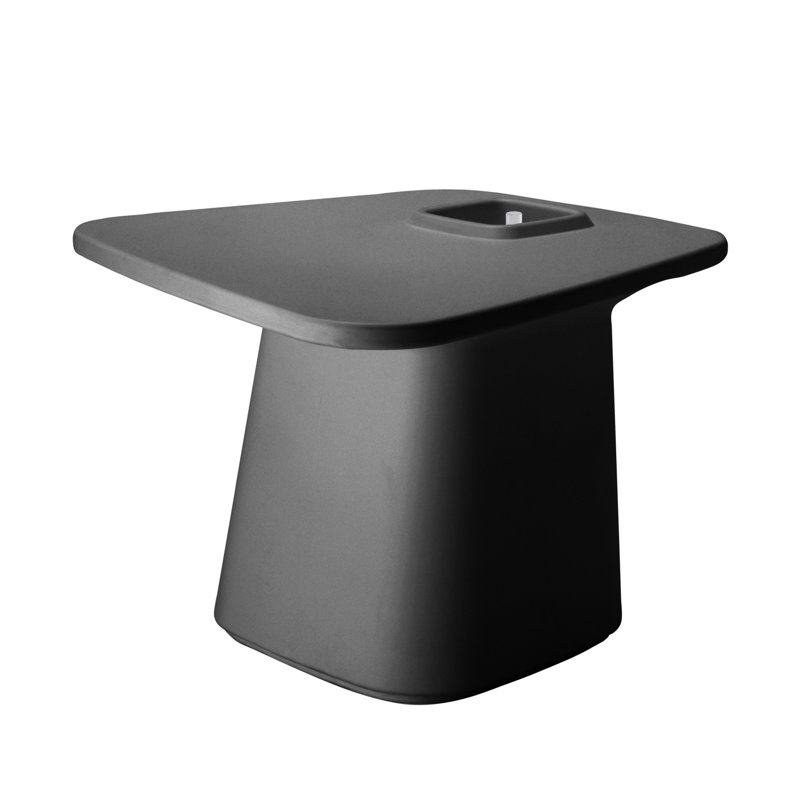 Noma Plastic Dining Table, Anthracite