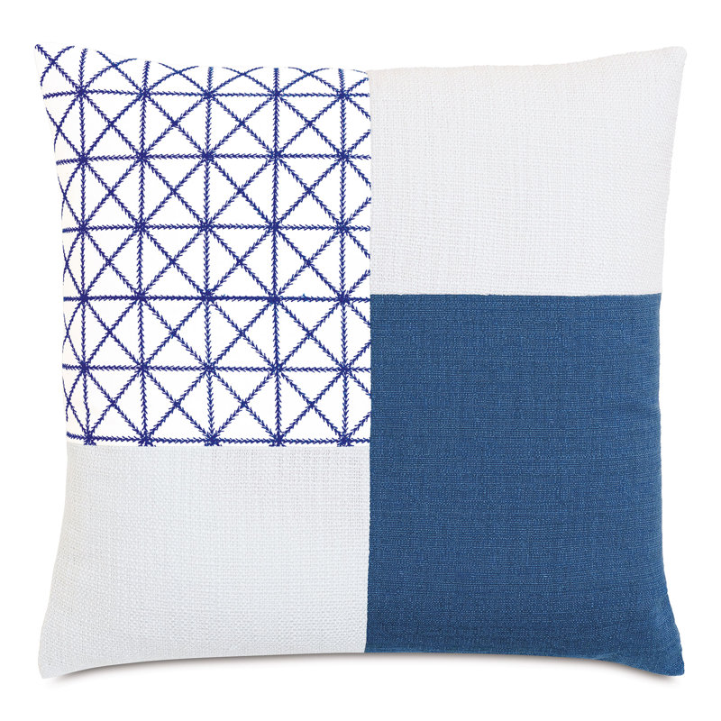 Cocobay Geometric Cotton Throw Pillow