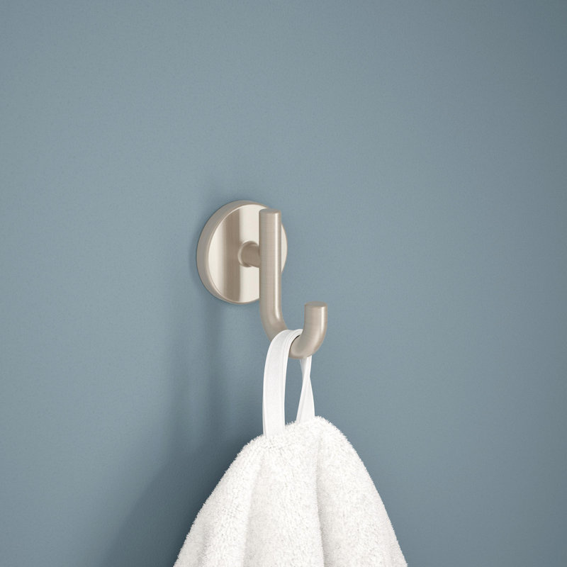 Trinsic Single Towel Hook Bath Hardware Accessory, Brilliance Stainless