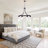8-light Dimmable Industrial Chandelier