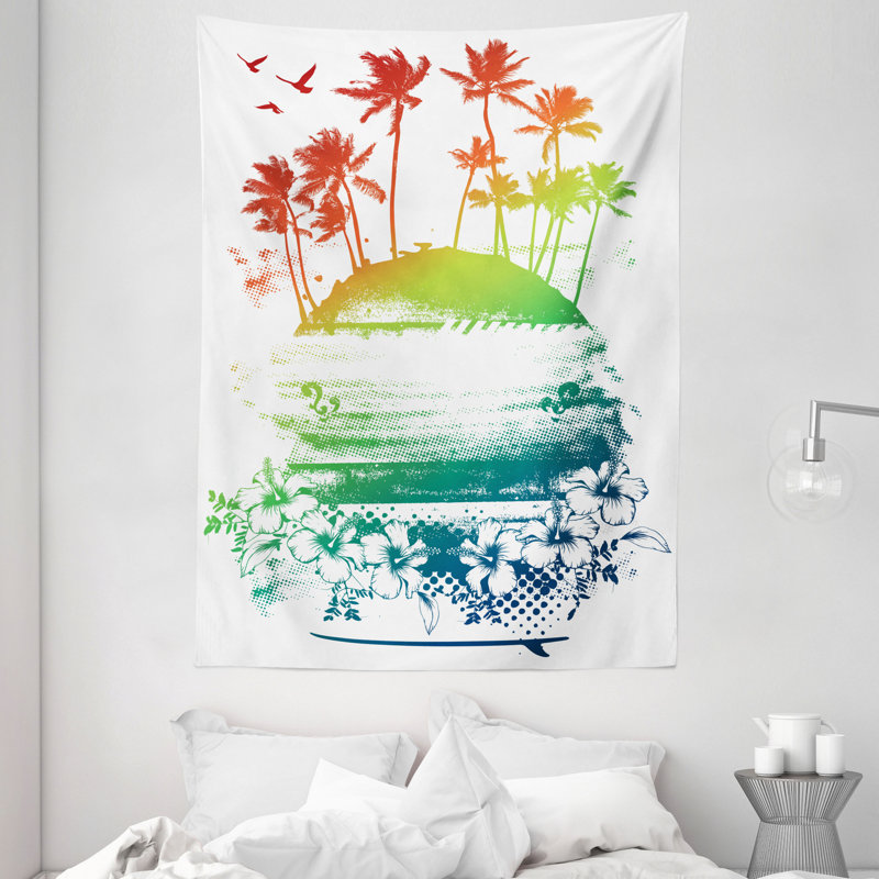Tapisserie en polyester, H 80 po x l 60 po