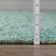 Gilboa Handmade Tufted Wool Turquoise Area Rug