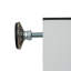 Table de toilettage hydraulique 42,5 pouces avec accoudoirs "h" rose