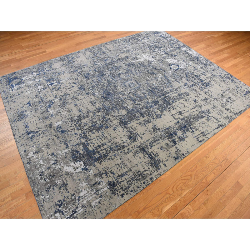 Bustamente One-of-a-Kind Rectangle 9' X 12' Area Rug