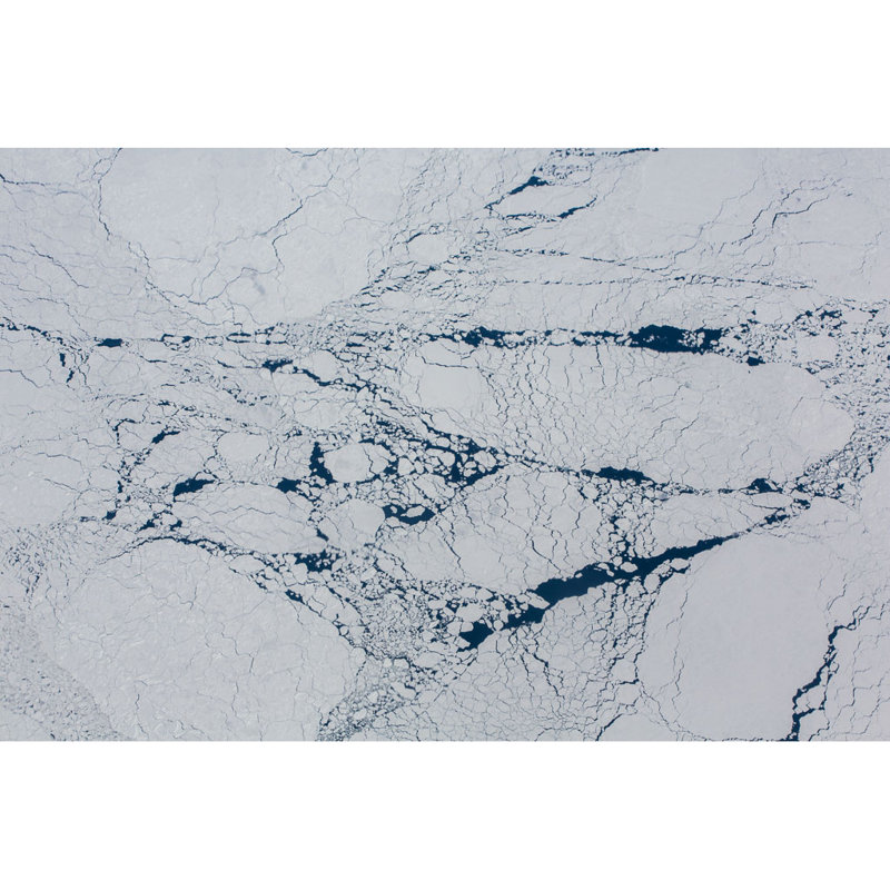 Glacier 2 Print by Francis Augustine, Paper, 18" H x 27" W x 0.1" D, No Mat