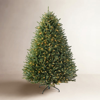 Pre-Lit Spruce Christmas Tree