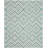 Charla Cedar Brook Hand Loomed Cotton Geometric Rug-22984635