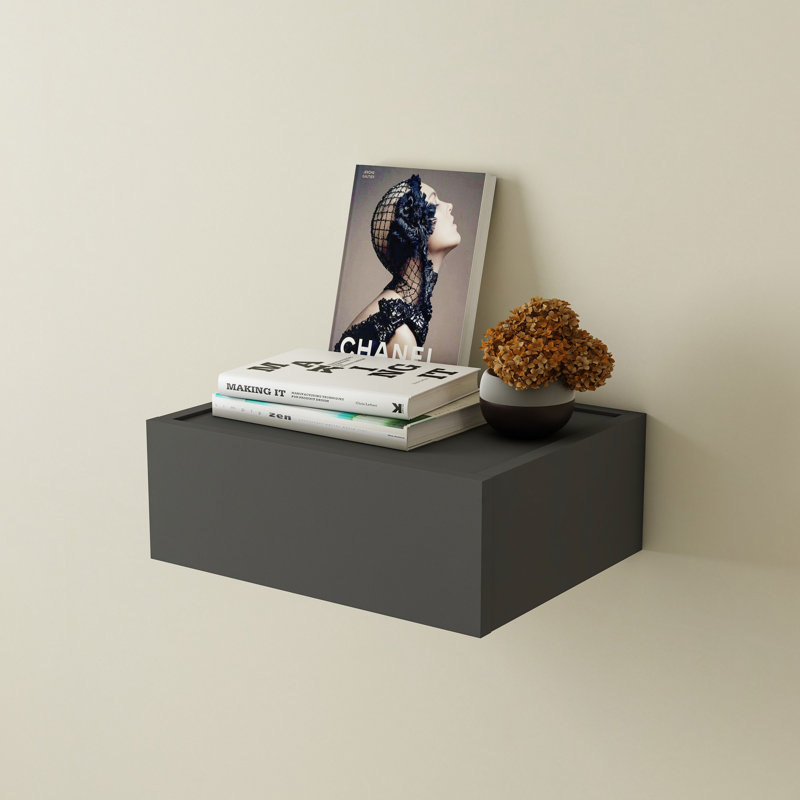 Tablette murale Colesen, Gris