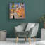 «Van Gogh Arles Cat» par Chameleon Design, Inc. - peinture sur toile tendue-1934892641