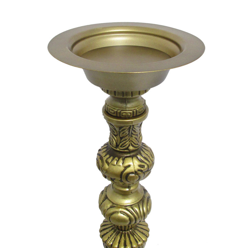 18'' H Metal Tabletop Candlestick