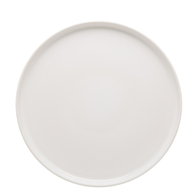 Brit 12 Piece Dinnerware Set, Service for 4, White Glossy