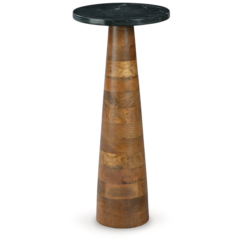 Florelle Marble Top End Table