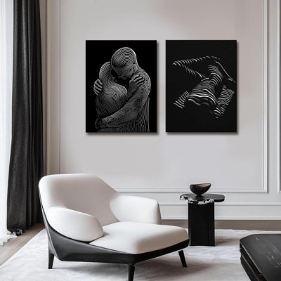 2 Piece Wrapped Canvas Print