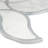 Carrara White Geometric 9 in. x 12 in. Polished Marble Mosaic Floor and Wall Tile