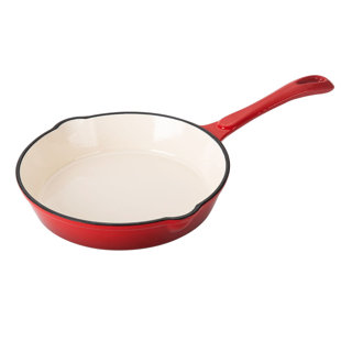 3 - Piece Non-Stick Enameled Cast Iron Cookware Set (Set of 3)