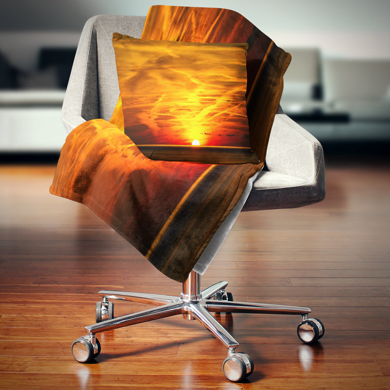 Coucher de soleil de Schafer Designart, 16 po x 1 po, Type de produit