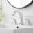Widespread 2-handle Bathroom Faucet with Drain Assembly-97744166