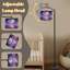  Lampe sur pied Arc Fantasy Lake Pink Roses Lanternes suspendues Château Reflection