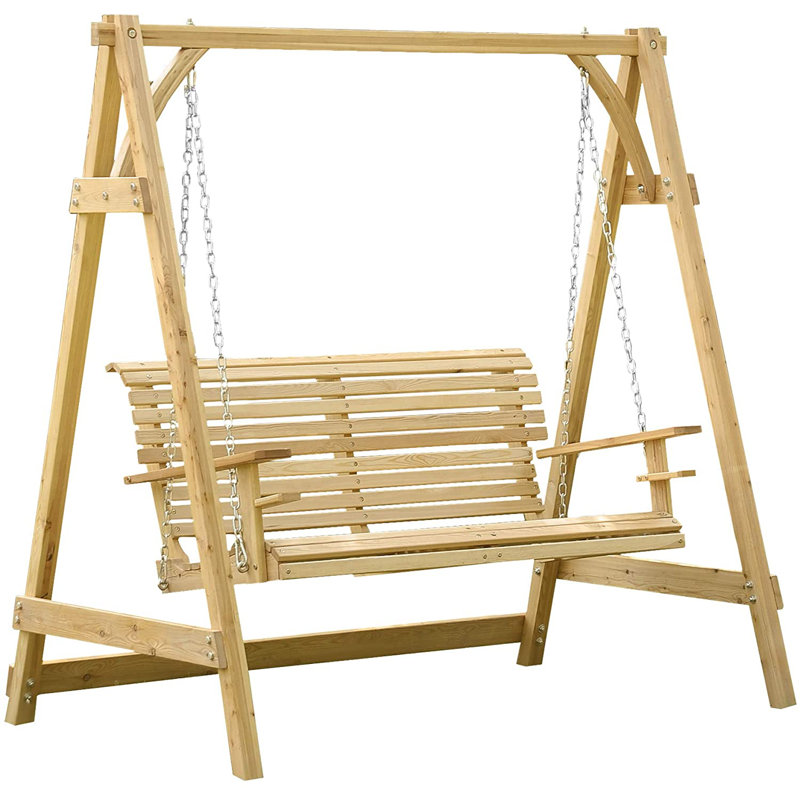 Alieza 2 Person Porch Swing