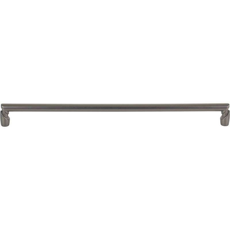 Florham Bar Pull, Ash Gray, 12" Center to Center
