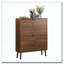 Armoire à chaussures, armoire de rangement à chaussures en noyer de 31,5 po, armoire à chaussures avec 2 tiroirs rabattables