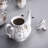 DNGJU 30.7oz. Floral Teapot Set