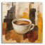  «Abstract Coffee 5» par Silvia Vassileva, art mural en verre acrylique, 24 po x 24 po-968216512