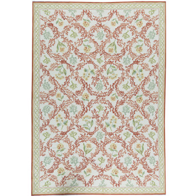 Hand-Knotted High-Quality Beige Area Rug