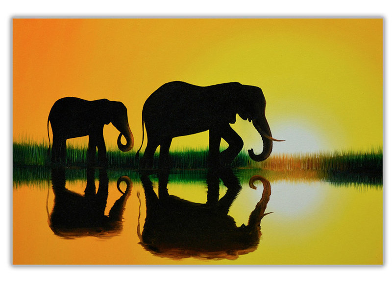 Wrapped Canvas Print, 40cm H x 60cm W