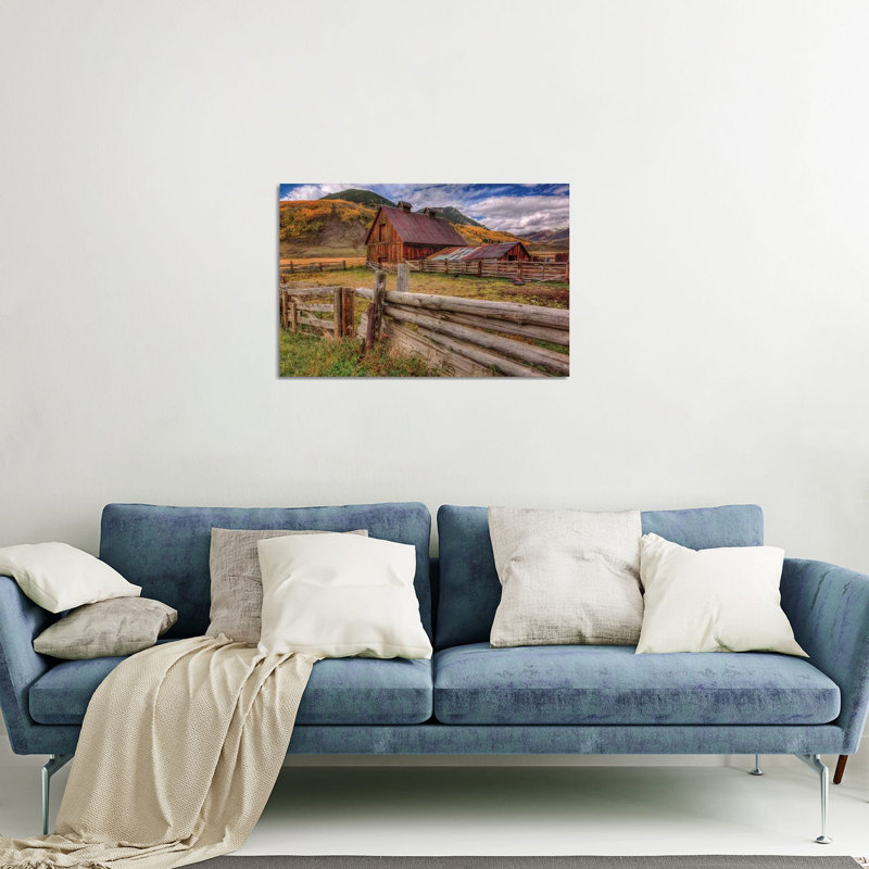 «A Simpler Life» par Bill Sherrell - impression non encadrée, H 16 po x l 24 po x P 0,25 po