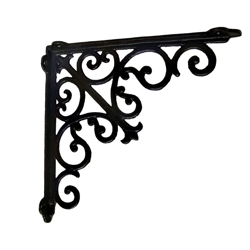 Hogansville Shelf Bracket, Black