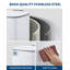 Poubelle de cuisine 8 gallons en acier inoxydable avec couvercle à fermeture en douceur et seau intérieur amovible en plastique-122505750
