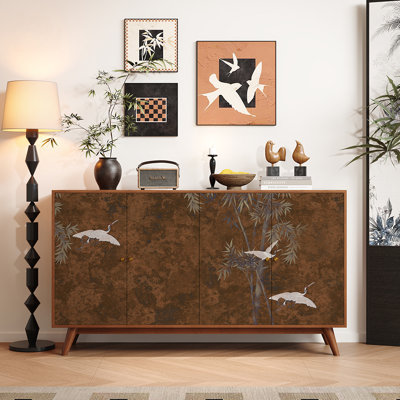 French-style retro minimalist sideboard